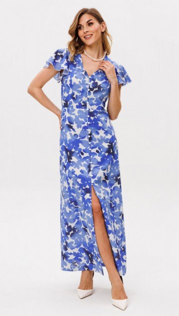 EOLA STYLE Платье 2831 Василек 