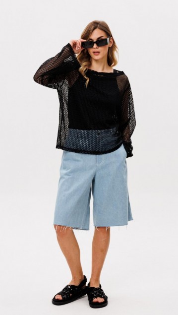 EOLA STYLE Блузка 2864 Черный 