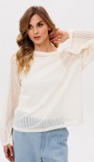 EOLA STYLE Блузка 2864 Молочный фото 4