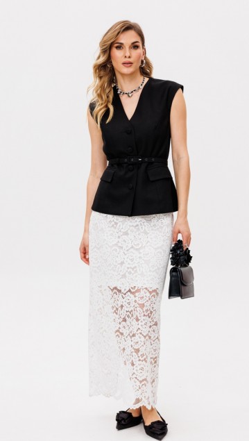 EOLA STYLE Жилет 2869 Черный 