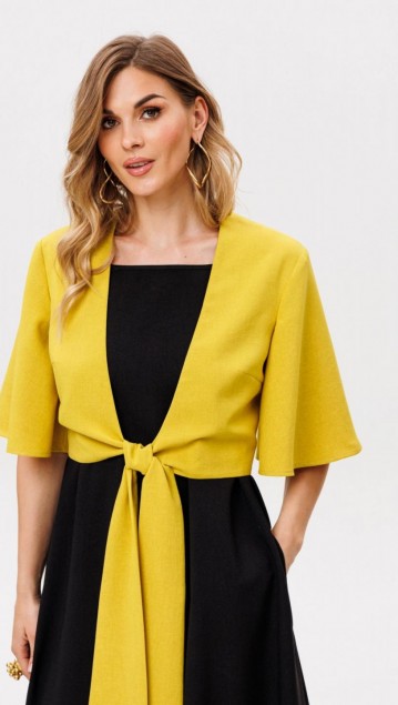 EOLA STYLE Блузка 2872 Горчица 