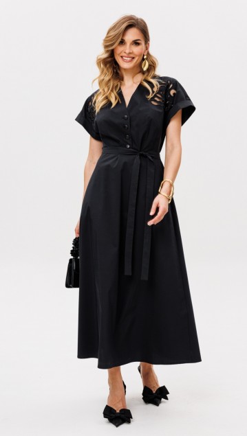 EOLA STYLE Платье 2882 Черный 