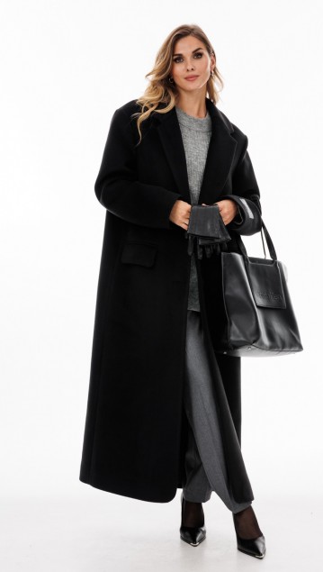 EOLA STYLE Пальто 2892 Черный 