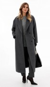 EOLA STYLE Пальто 2894 Серый фото 5 EOLA STYLE Пальто 2894 Серый фото 5