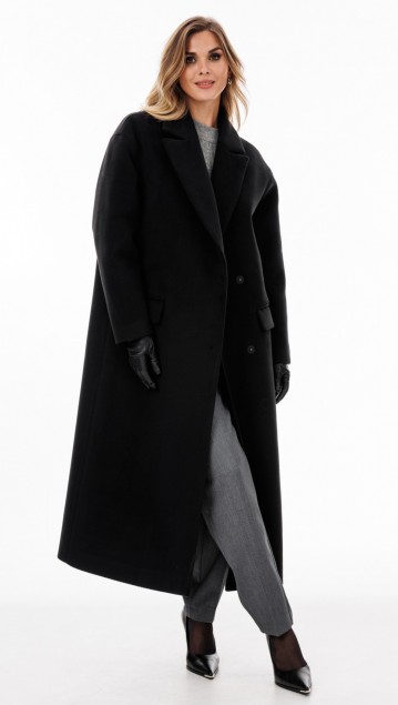 EOLA STYLE Пальто 2894 Черный  EOLA STYLE Пальто 2894 Черный