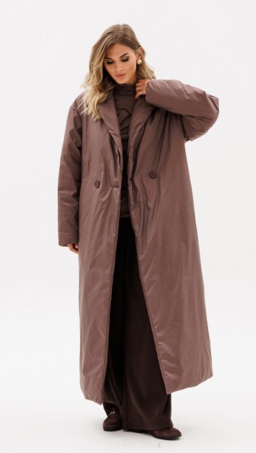EOLA STYLE Пальто 2926 Какао 