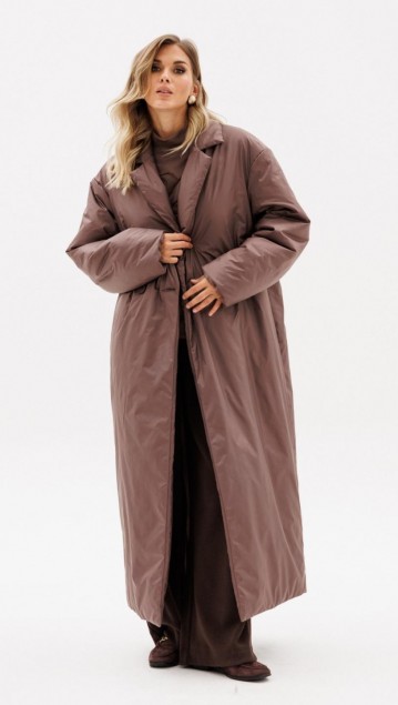 EOLA STYLE Пальто 2926 Какао фото 4