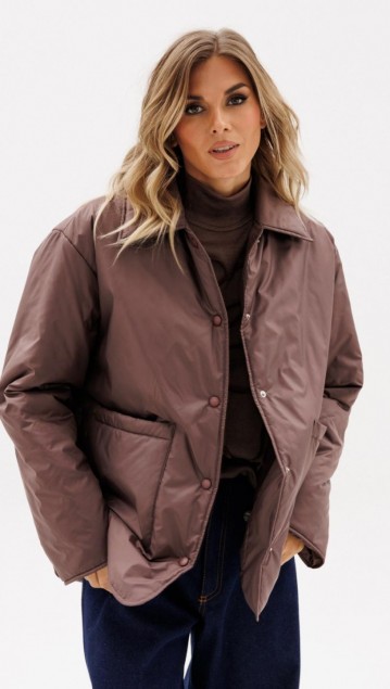 EOLA STYLE Куртка 2931 Какао фото 5