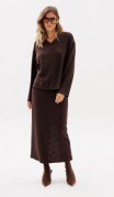 EOLA STYLE Костюм 2953 Шоколад фото 3