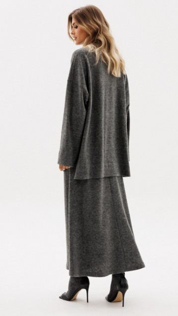 EOLA STYLE Юбка 2974 Темный графит фото 5