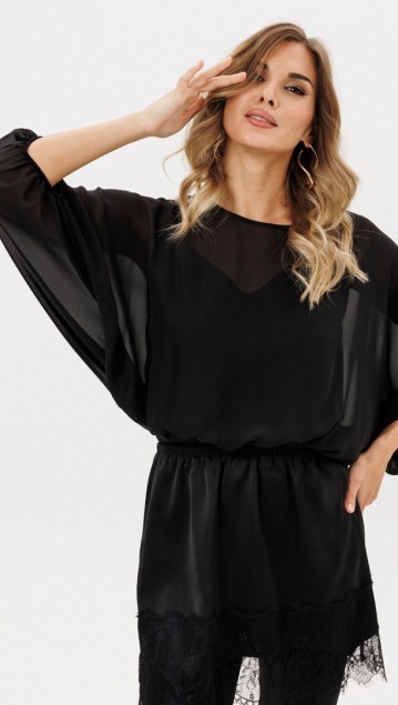 EOLA STYLE Юбка 2989-1 Черный фото 6