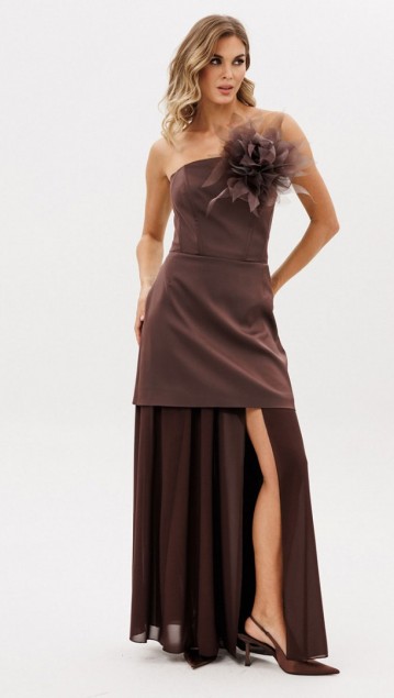 EOLA STYLE Юбка 3003 Коричневый 