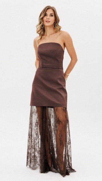 EOLA STYLE Юбка 3004 Коричневый фото 2