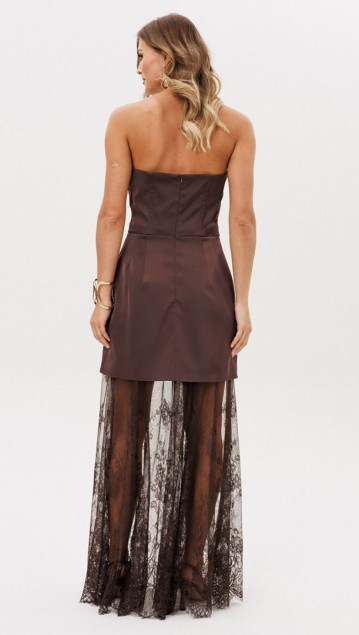 EOLA STYLE Юбка 3004 Коричневый фото 3