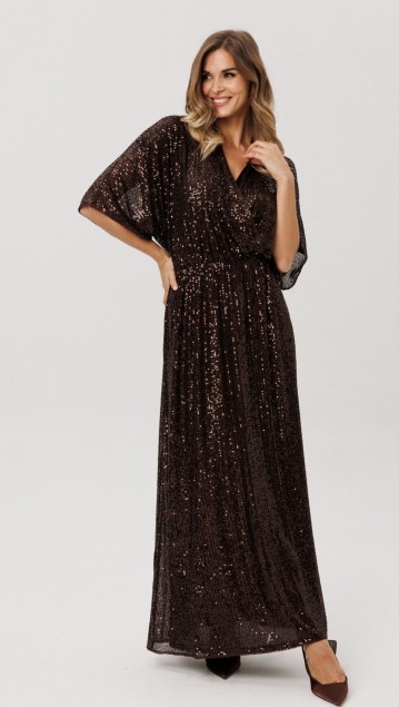 EOLA STYLE Платье 3013 Шоколад 