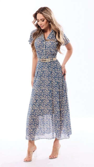 Golden Valley Платье 44045-1   Голубой 
