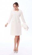 Golden Valley Платье 44082-3 Молочный фото 2