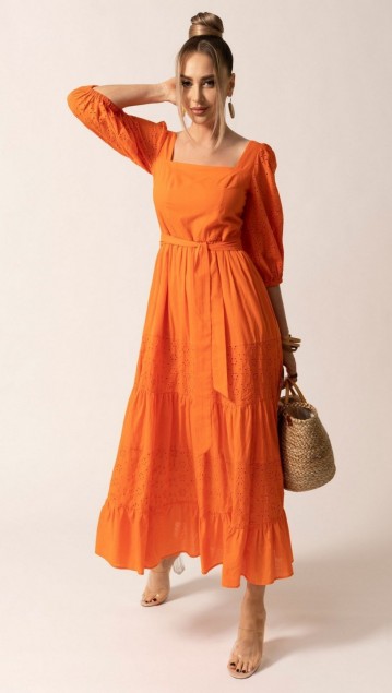 Golden Valley Платье 44117  Оранжевый 