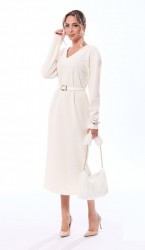  Платье 44225-1 Молочный
