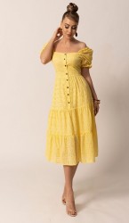  Платье 4720-1  Желтый