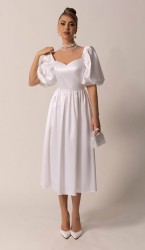  Платье 4744-1 Белый