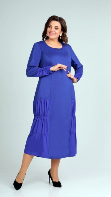 Ivelta Plus Платье 1811  Синий фото 4