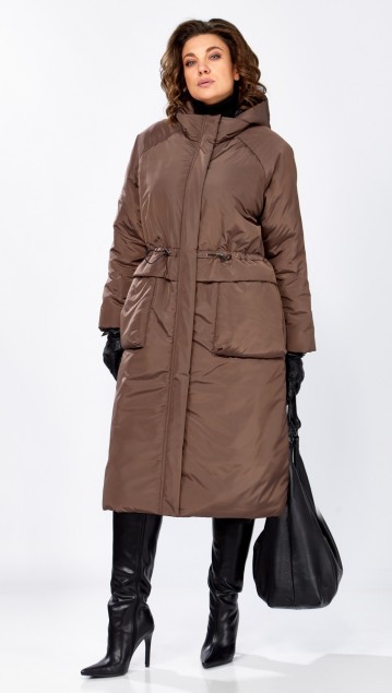 Lady Secret Пальто 8295  Шоколадный 