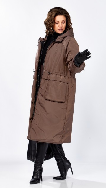 Lady Secret Пальто 8295  Шоколадный фото 4