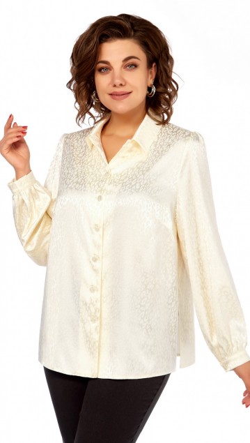LaKona Блузка 11478 Молочный фото 5