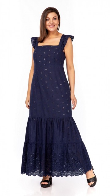 LaKona Платье 1451 Темно-синий 
