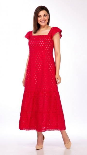 LaKona Платье 1451 Красный фото 2