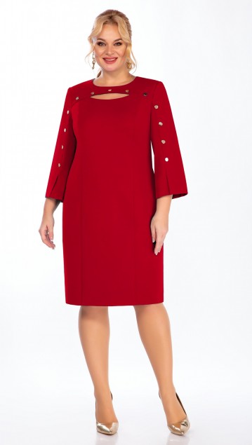 LaKona Платье 1465 Красный 