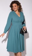Лилиана Платье 1260  Серо-зеленый фото 3