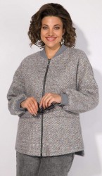  Жакет 1342 Серый