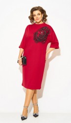  Платье 1464 Алый