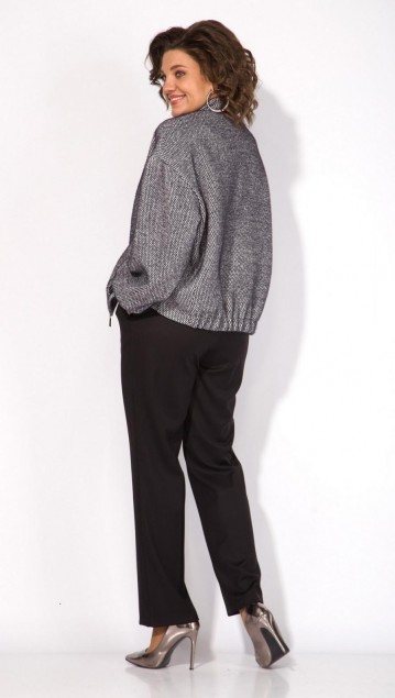 Лилиана Костюм 1481 БрПн  Черный фото 4