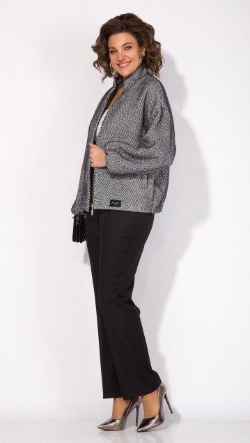 Лилиана Костюм 1481 БрПн  Черный фото 2