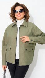  Жакет 1482 Олива