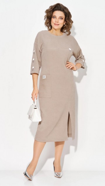 Лилиана Платье 1485 Капучино фото 5