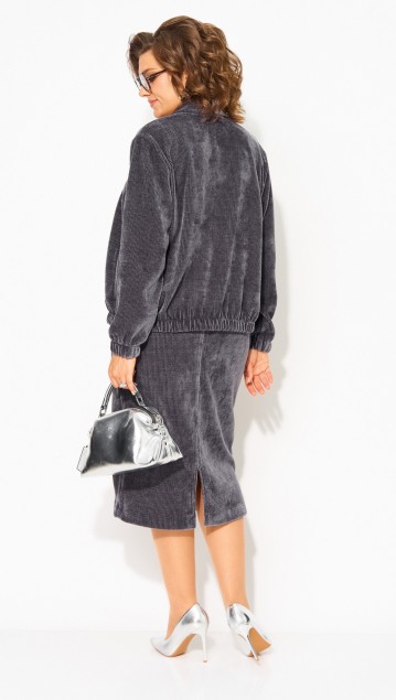 Лилиана Костюм 1487 Графит фото 5