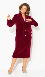  Костюм 1487 Винный