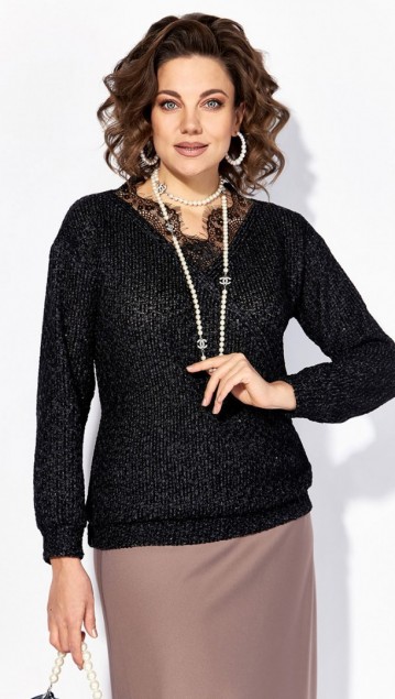 Лилиана Джемпер 1494 Черный 