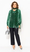 Лилиана Блузка 1496 Изумруд фото 4