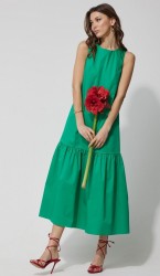  Платье 3741  Зеленый