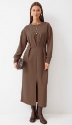  Платье 4192 Коричневый