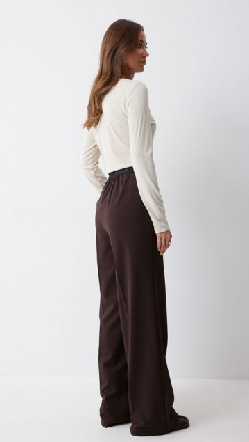 Люше Брюки 4200 Коричневый фото 6