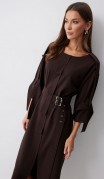Люше Платье 4212 Коричневый фото 7