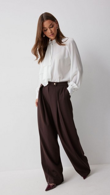 Люше Брюки 4214 Коричневый фото 6