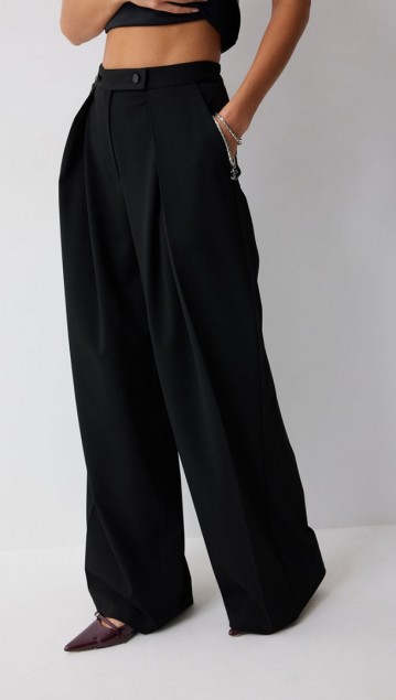 Люше Брюки 4214 Черный фото 2