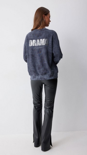 Люше Джемпер 4216 Серый фото 3